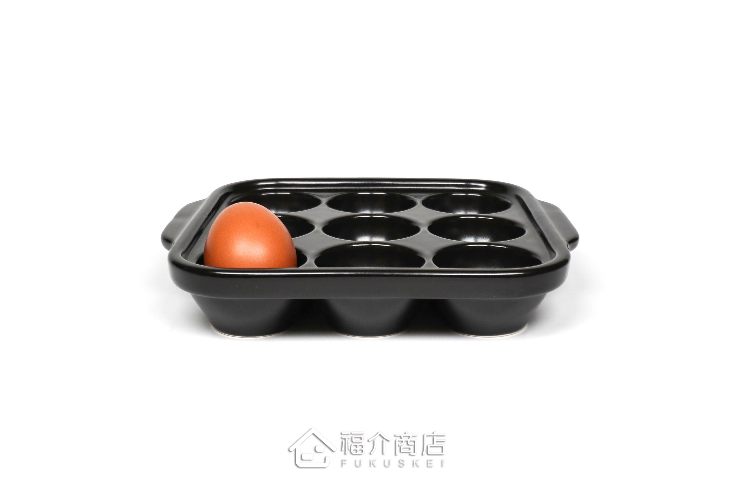 製作章魚燒的耐熱陶瓷烹飪器