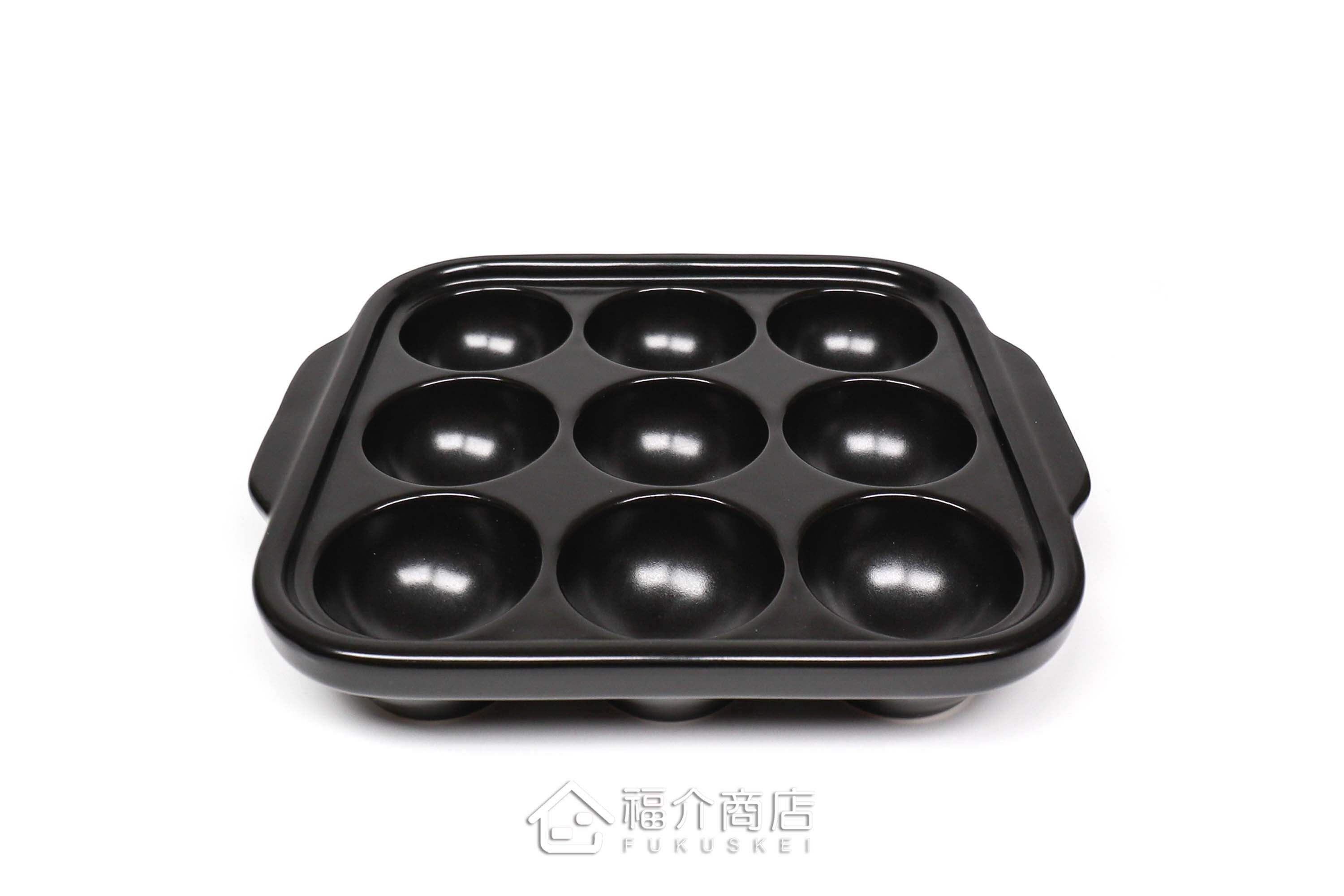 製作章魚燒的耐熱陶瓷烹飪器