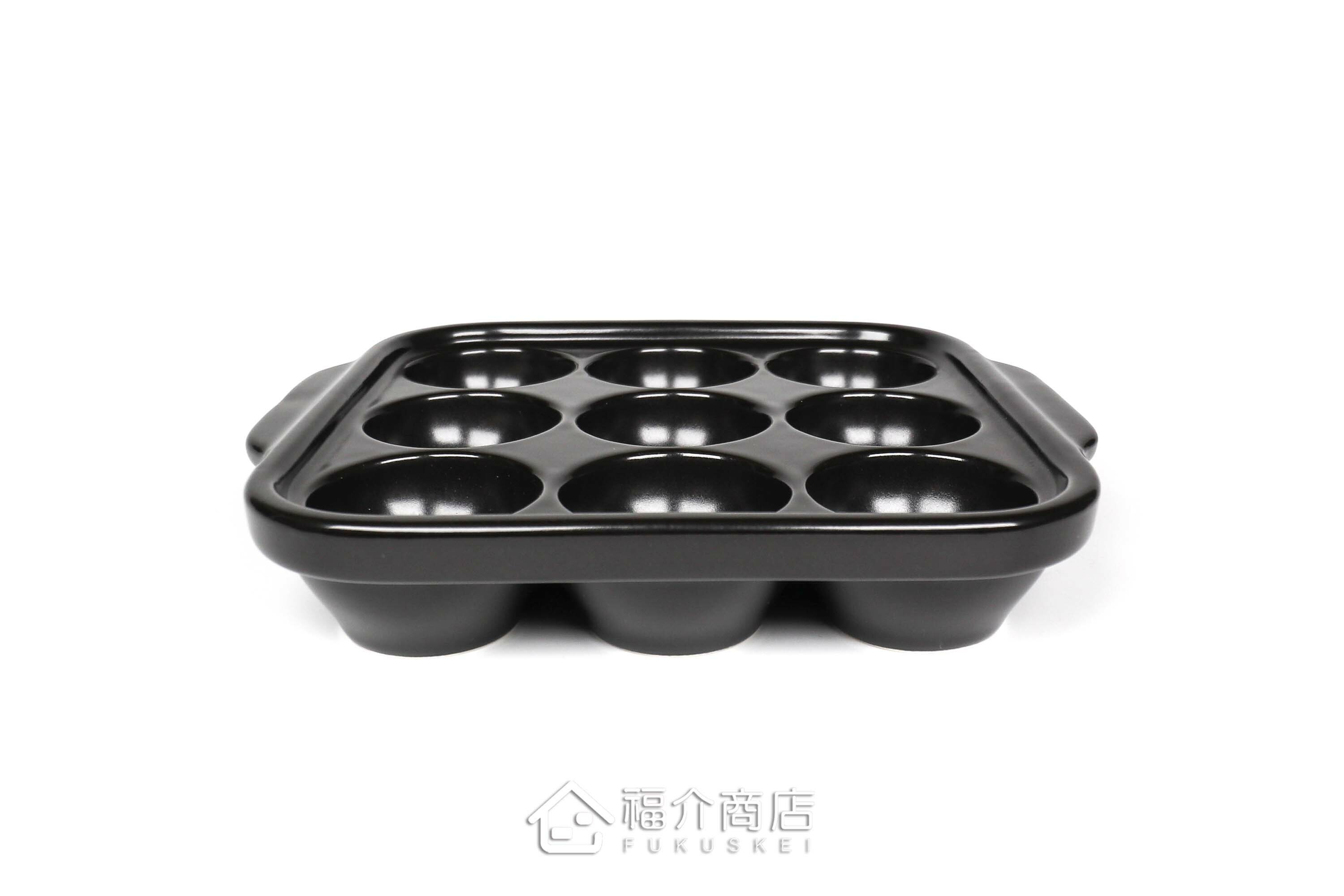 製作章魚燒的耐熱陶瓷烹飪器