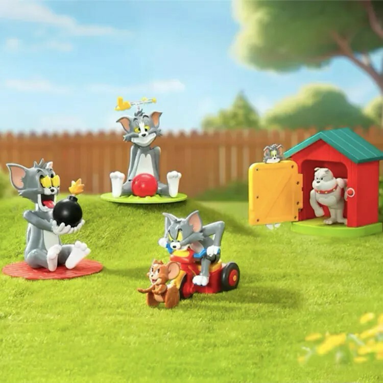 <快速出貨> Tom&Jerry 湯姆貓與傑利鼠 發條公仔 倒黴的TOM 盲盒