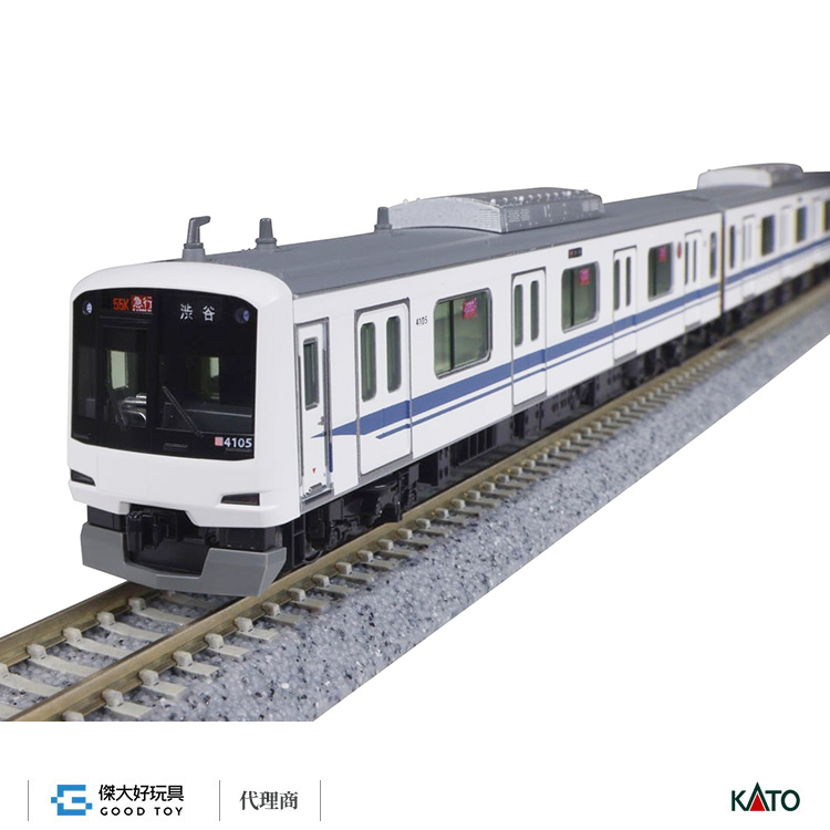 KATO 10-2043 東急　5050系　4000番台 新幹線　中間車のみ8両 KATO 10-2043 特別企劃品電車東急電鐵5050系4000番台<新幹線塗裝> (10輛)