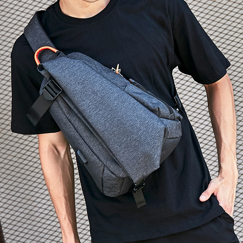包包男 包包 胸包 男包包斜背包 防水包 側背包男 韓國包包 手機包 運動包包 運動胸包 男士胸包 小眾包包 176