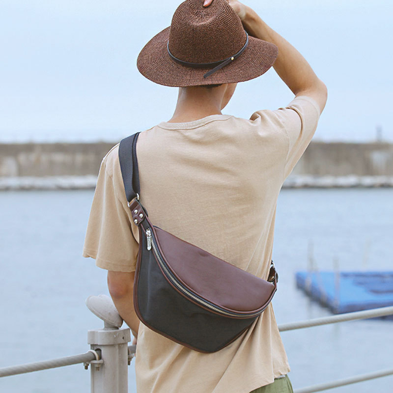 包包男 男包 包包 腰包 側背包男 胸包 韓國包包 斜肩包 精品包 外出包 胸包男 小眾包包 皮革包 復古包包 169