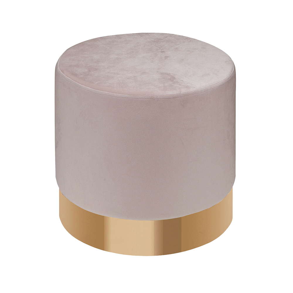 奈比絨布圓形小椅凳/矮凳/小椅子/穿鞋椅/化妝椅(四色可選)