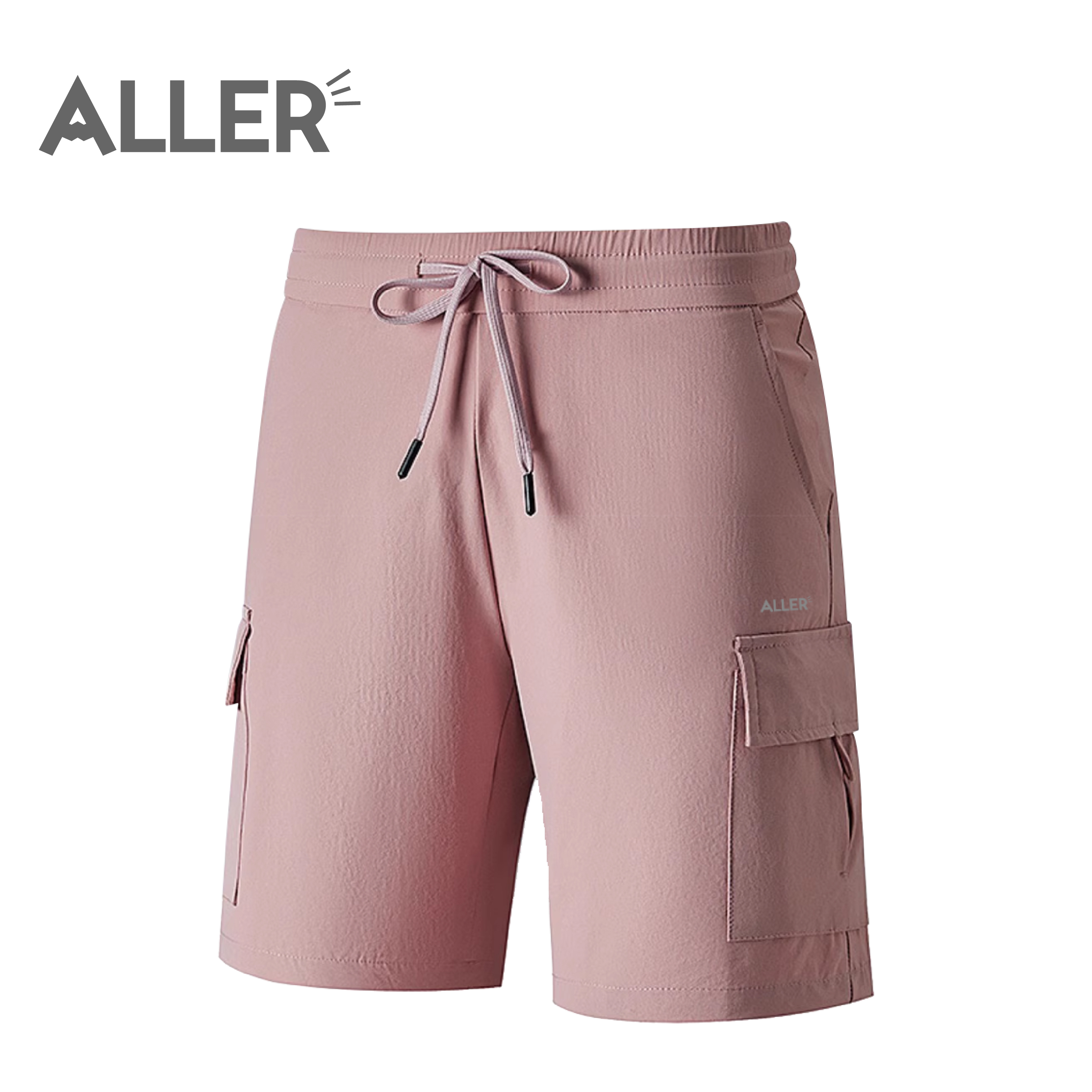 ALLER 工裝機能鬆緊短褲 女款 (2色) 20AL3018