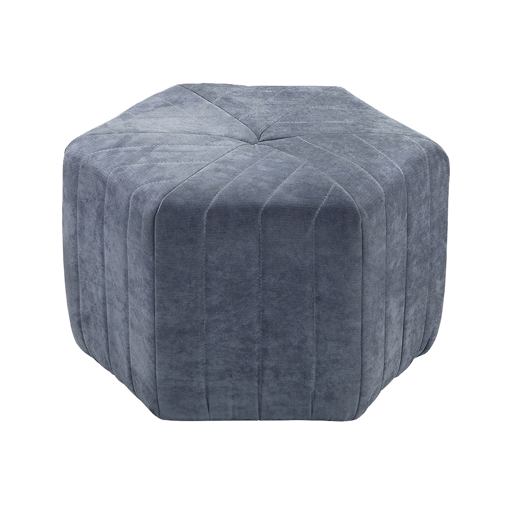 米希亞造型布面六角小椅凳/矮凳/小椅子/穿鞋椅/化妝椅(六色可選)