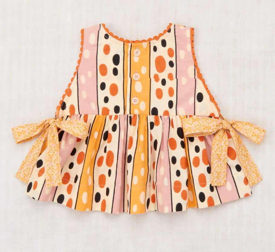 Misha & Puff 傘狀點點無袖上衣 Lottie Top-Frangipani Polka Stripe