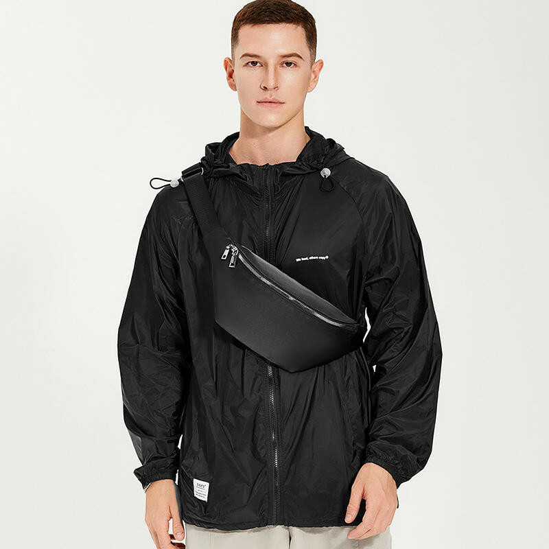 包包 斜背包 胸包 攜便包 尼龍胸包 尼龍斜背包 個性包包 男包包 黑色尼龍包 休閒腰包 運動胸包 小包包 禮物 311