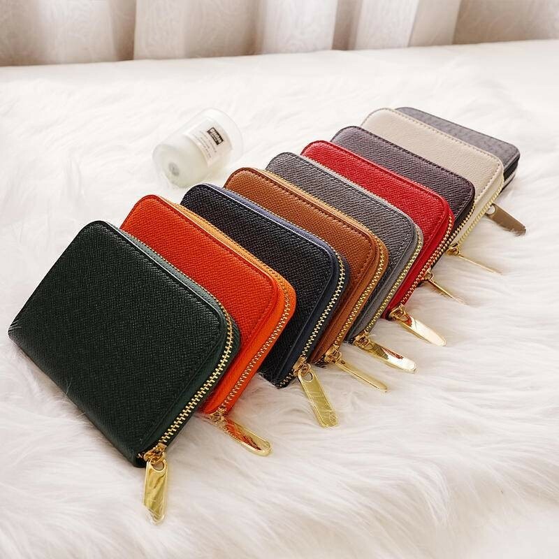 女生錢包 中夾 錢包 短夾 拉鏈錢包 男生錢包 皮包 皮夾 零錢包 男生短夾 女生短夾 錢包女 錢包男 拉鍊 053