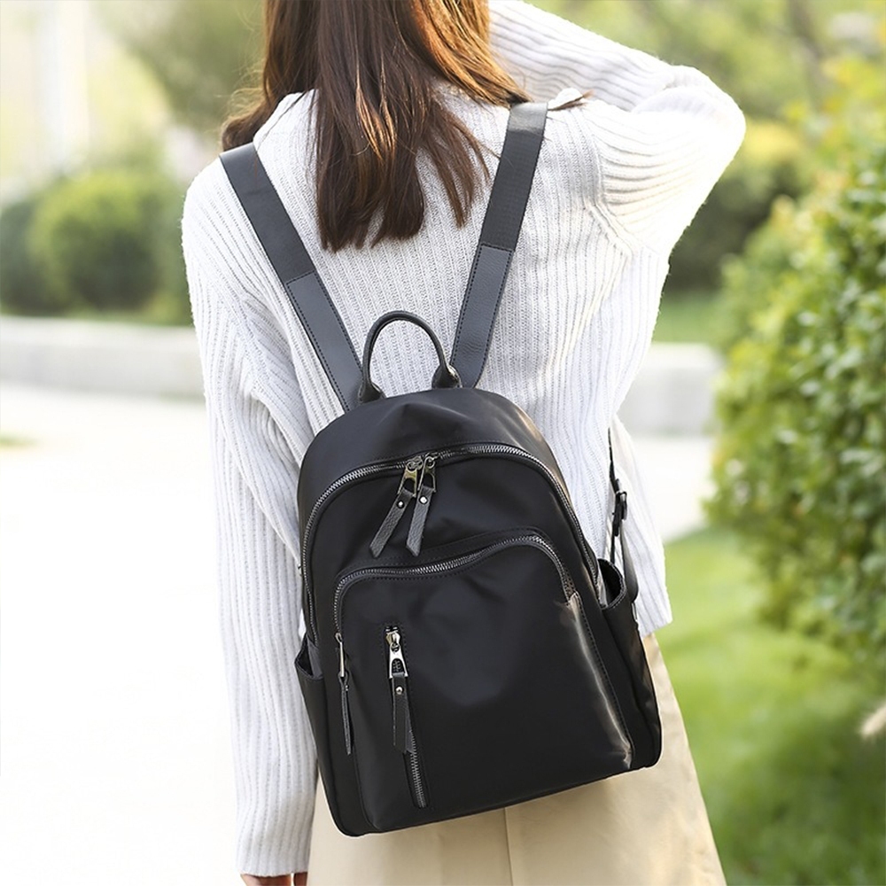 女生背包 尼龍後背包 輕便外出包 輕量後背包 學生後背包 媽媽包 大容量後背包 輕旅行包包 防潑水包包 女生禮物 671