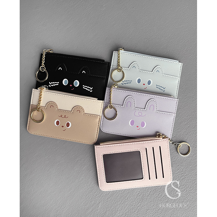 A175 現貨「CHill！５款卡套零錢包」