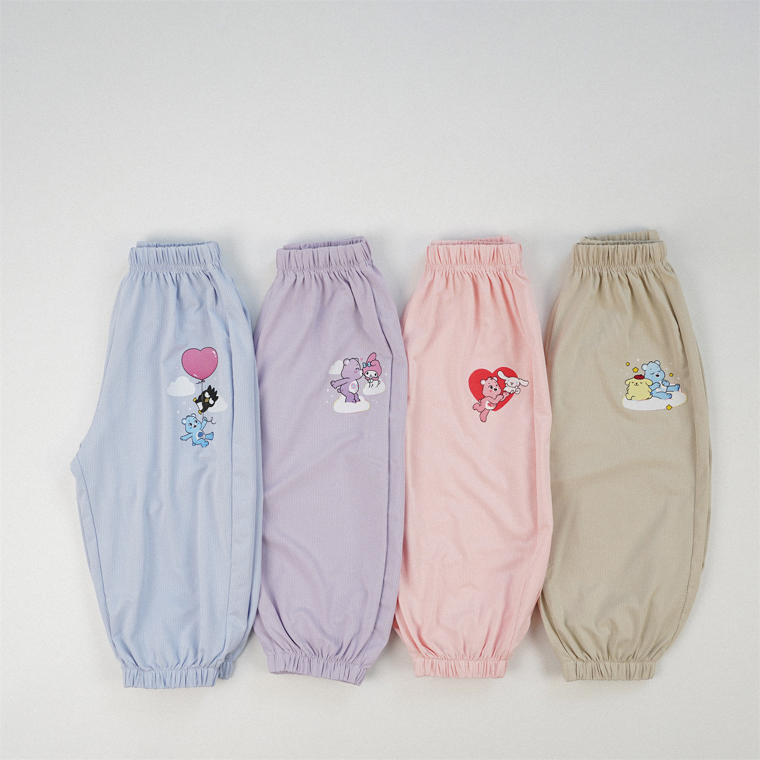 日系愛心糖果熊防蚊褲