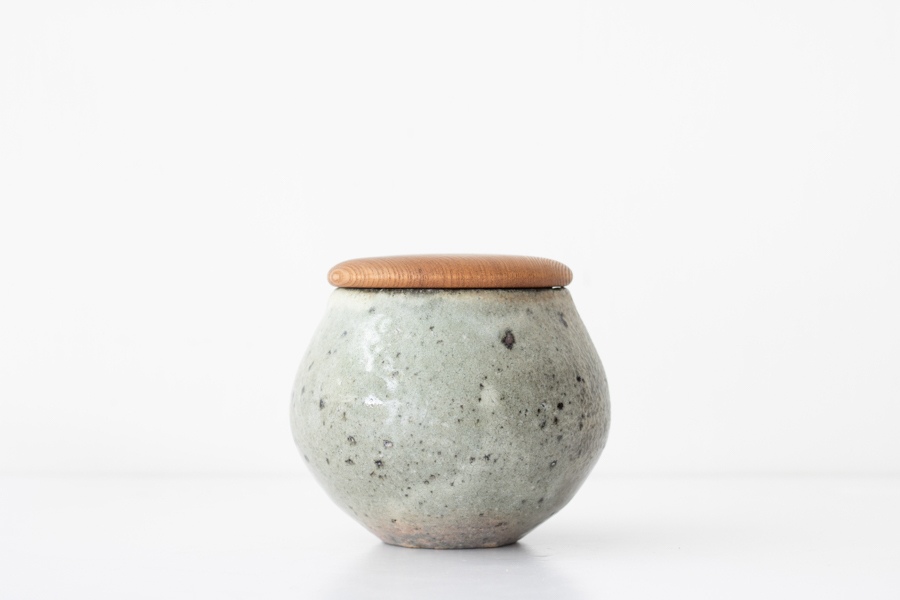 +g 八田亨-白掛鹽壺(Ｌ)