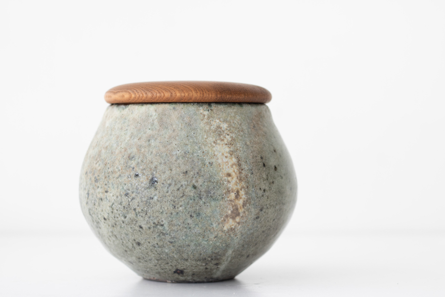 +g 八田亨-白掛鹽壺(Ｌ)