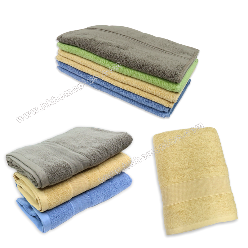 430gsm 厚身素色洗面巾/浴巾