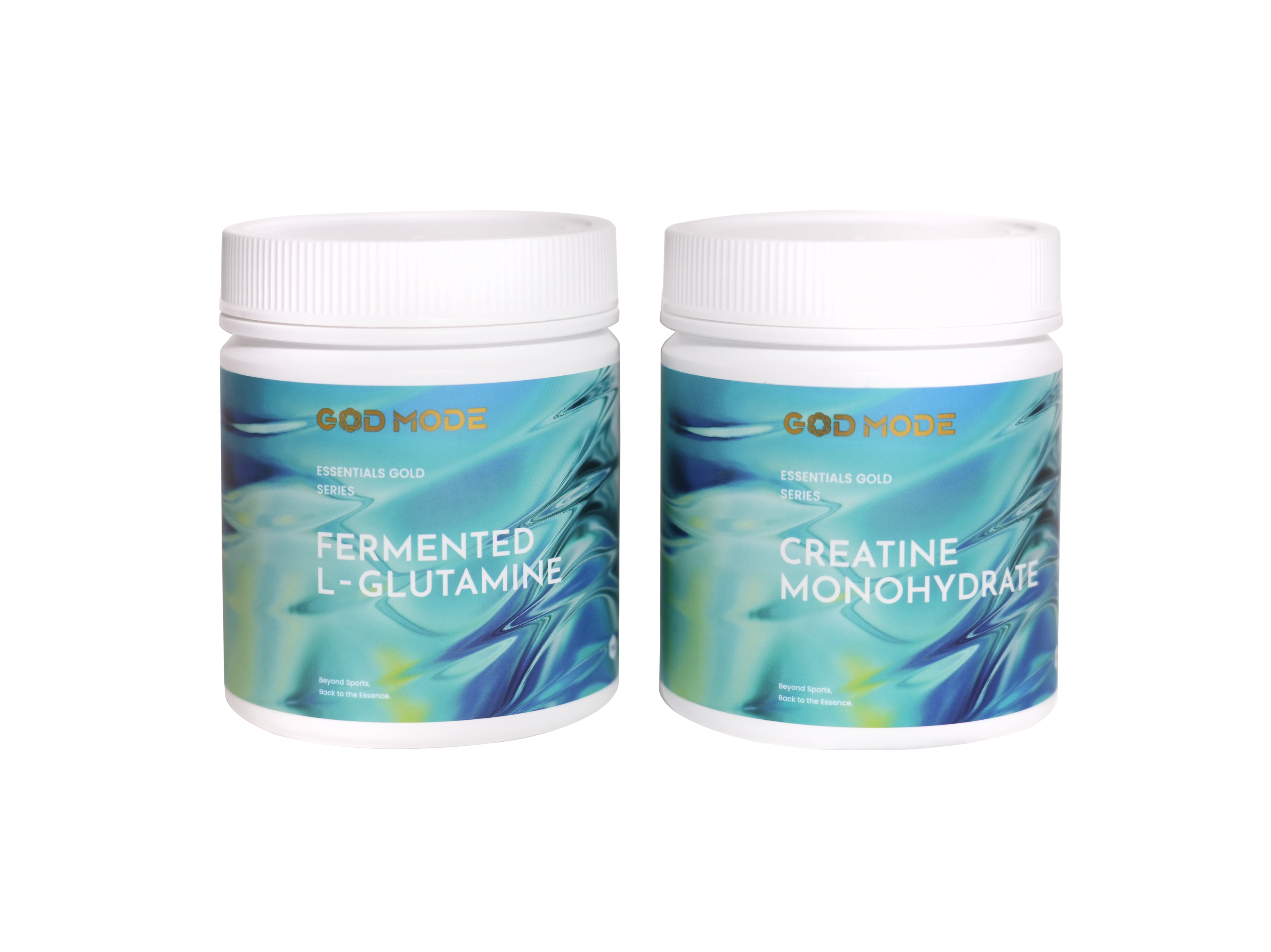 GOD MODE Creatine Monohydrate （一水肌酸）+ Fermented L-Glutamine (左旋麩醯胺酸) 黃金組合1+1