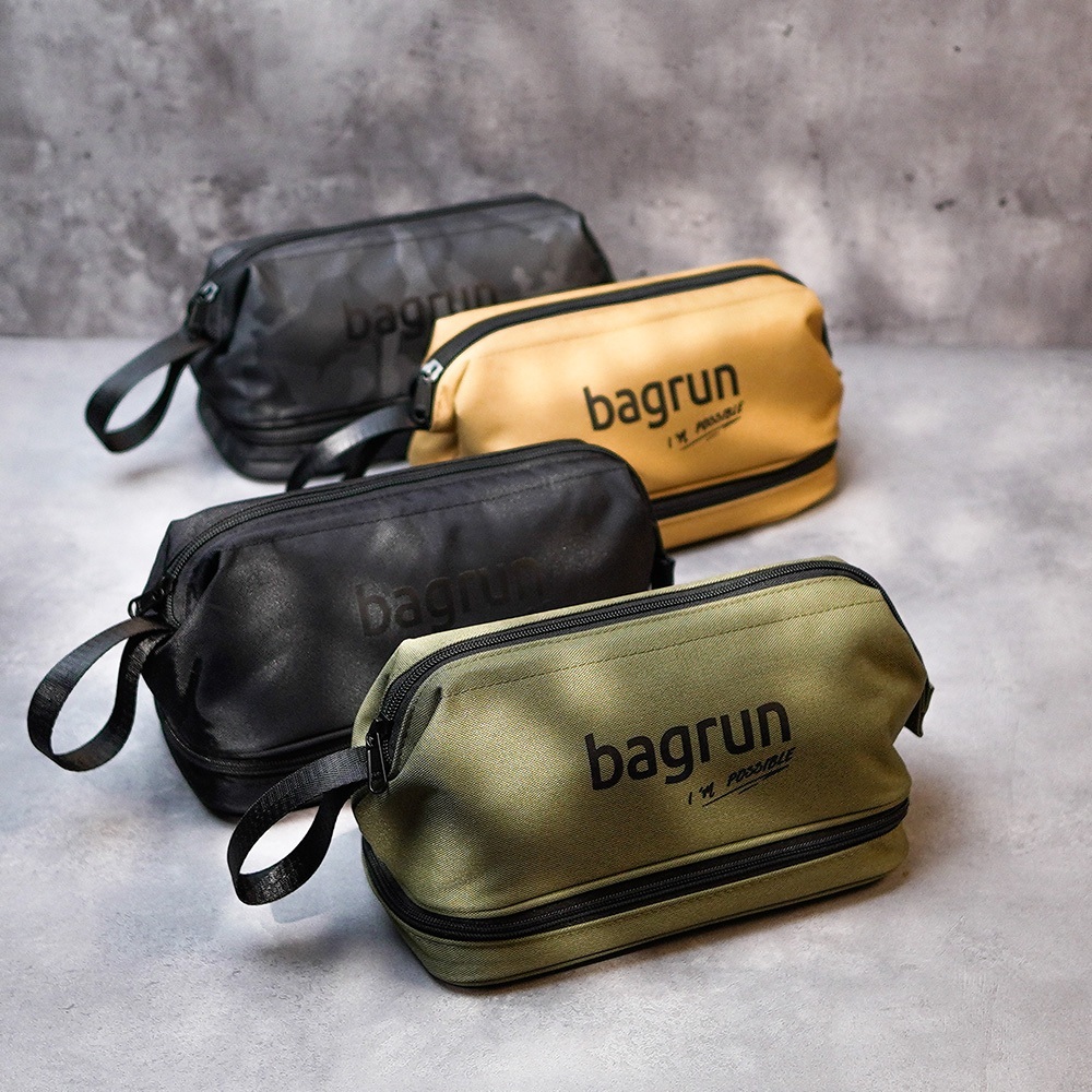 【樂森藥局】bagrun 軍風旅行盥洗包、旅行用收納包