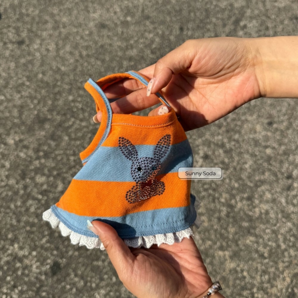 COZY-N Rumi FanFan 夏日層次感水鑽背心