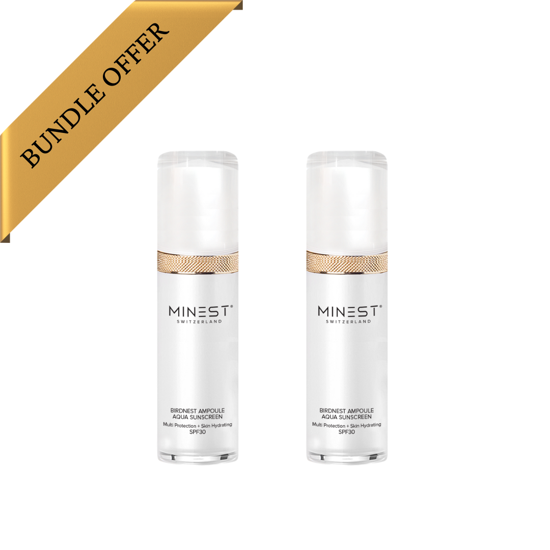 [Bundle Offer] Birdnest Ampoule Aqua Sunscreen