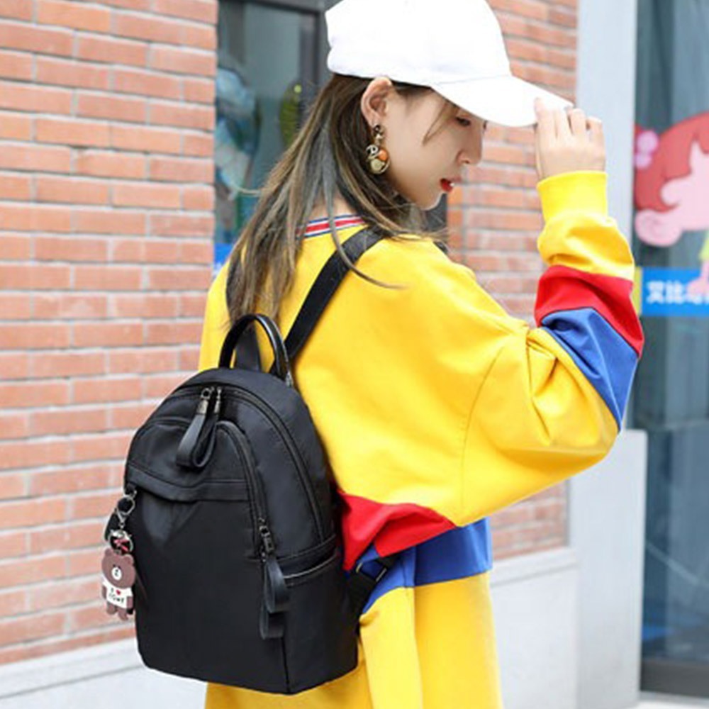 包包 女生包包 後背包 黑色包包 小後背包 防水後背包 尼龍後背包 韓國後背包 輕量後背包 防水包包 女生禮物 605