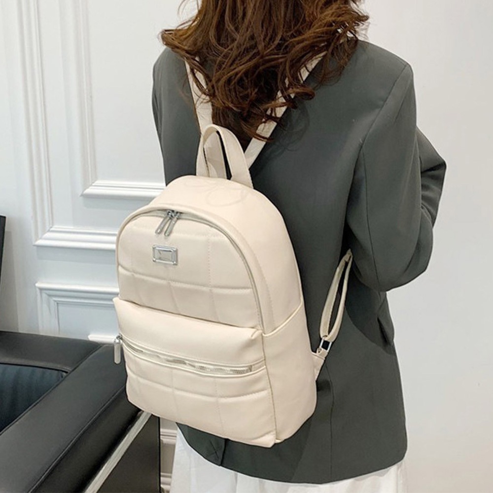 包包 後背包 可愛包包 豆腐包 小包 大容量後背包 媽媽包 韓國後背包 白色包包 ins包包 軟皮包包 女生禮物 604