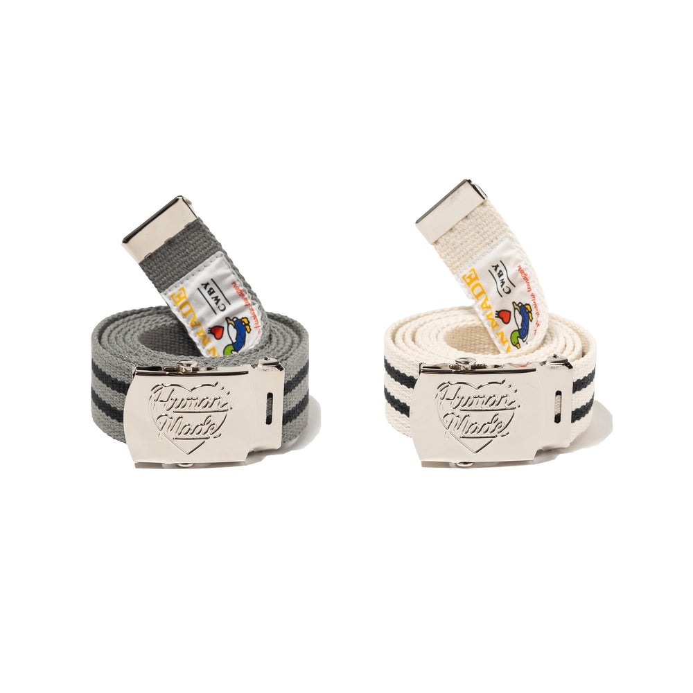 2025SS HUMAN MADE WEB BELT 愛心 皮帶 帆布 腰帶 現貨 HM29GD079