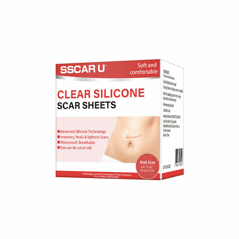 透明疤痕貼 隱形去疤片 疤痕隱形貼(4cm x 1.5m)肌膚疤痕修復卷貼 防水淡化疤痕 祛疤修復貼