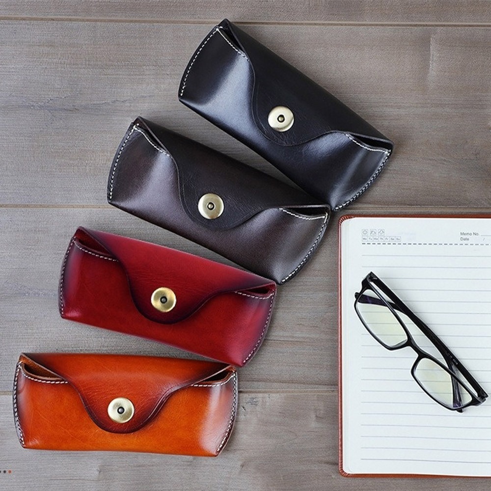 眼鏡盒 真皮眼鏡盒 收納盒 墨鏡眼鏡盒 便攜包 太陽眼鏡盒 眼鏡腰包 墨鏡腰包 近視眼鏡盒 牛皮眼鏡盒 生日禮物 058