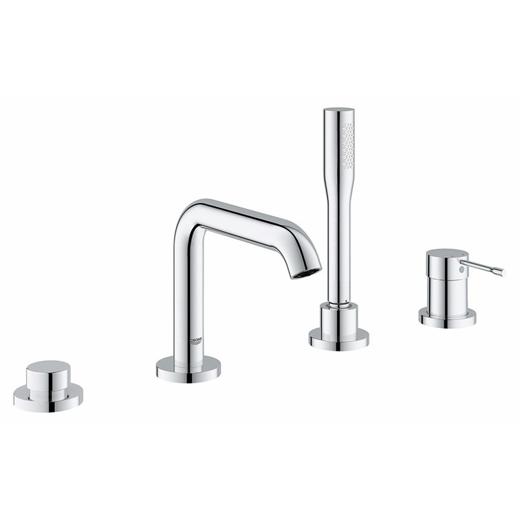 GROHE｜Essence 四孔浴缸龍頭組（鉻色）19578001