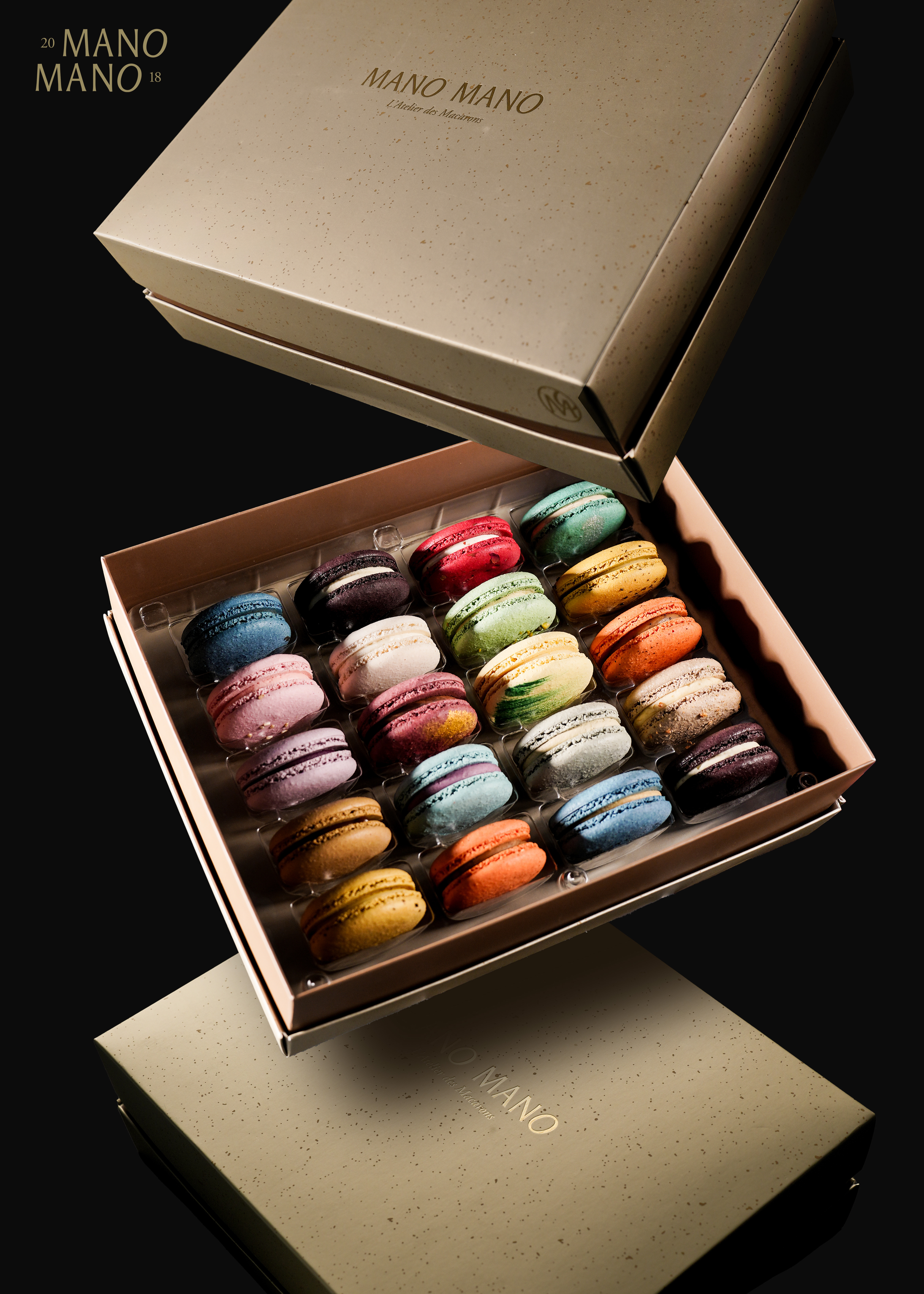 經典手工馬卡龍禮盒｜20入