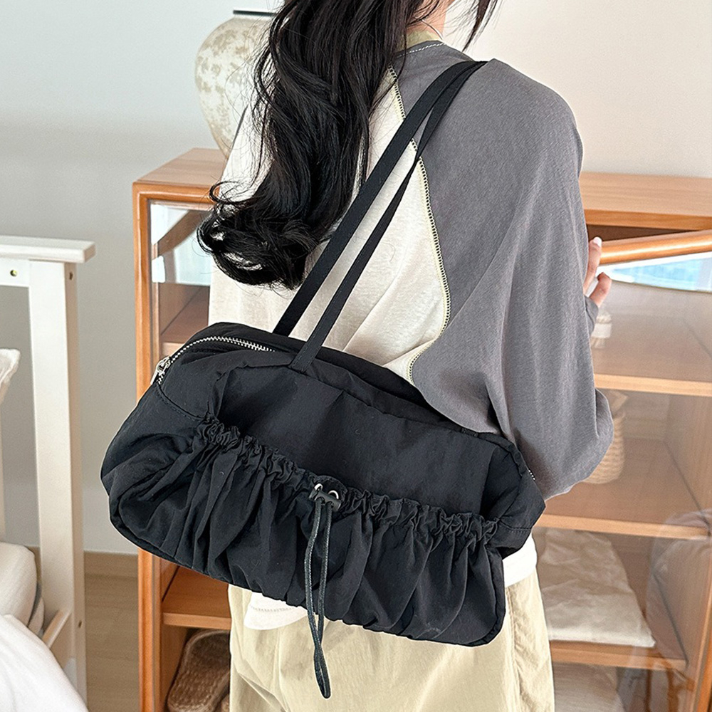 包包 腋下包 雲朵包 水餃包 工裝包 抽繩包 尼龍包包 韓國包包 日本包包 小眾包包 單肩包 大容量包包 禮物 537