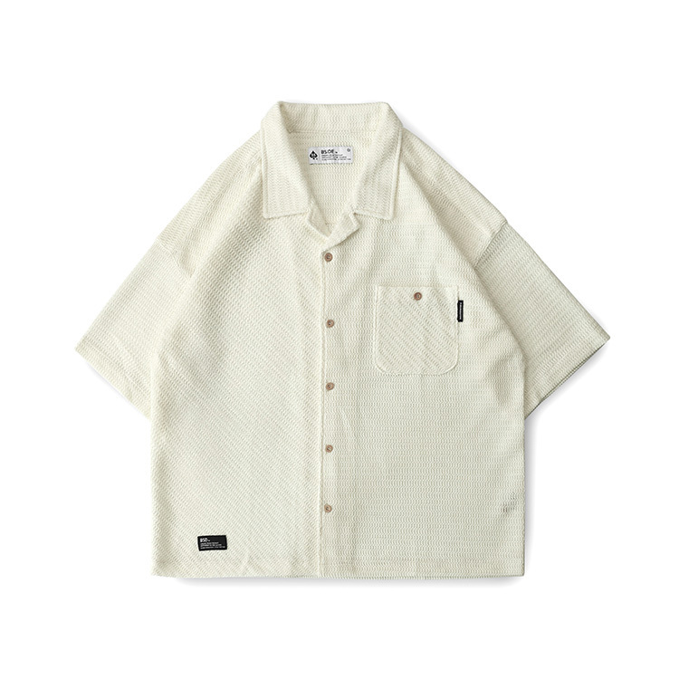 B-SIDE TABLE CLOTH CUBAN SHIRT