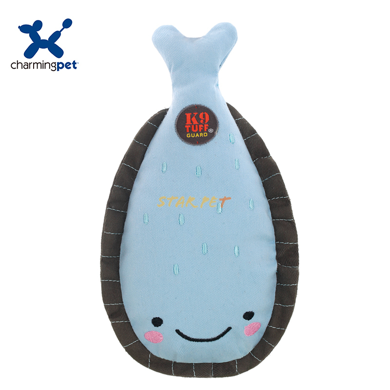 Charming Pet - Blue Whale Dog Toys