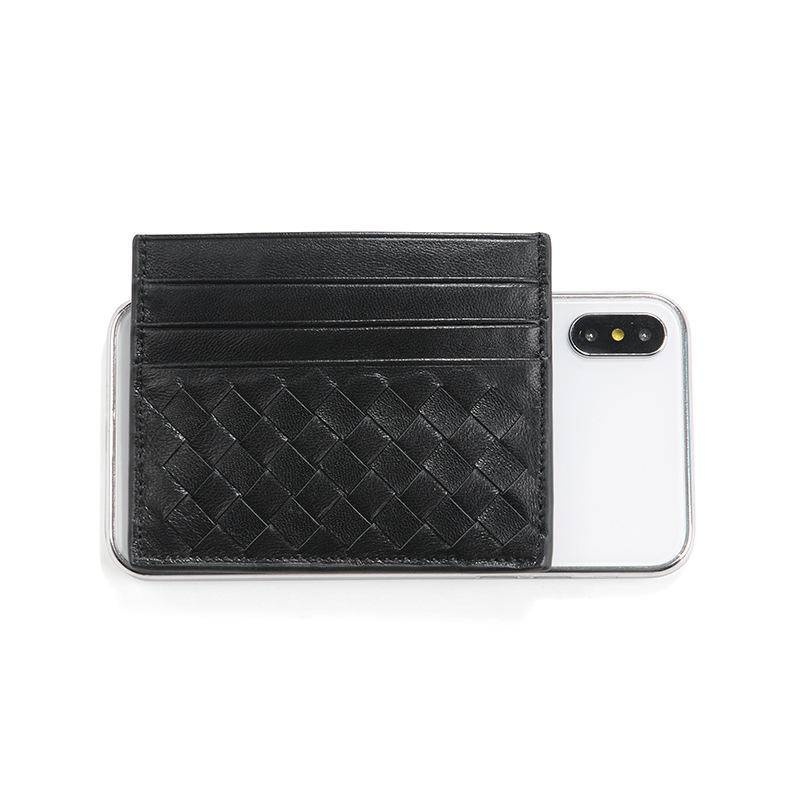 羊皮編織卡夾 真皮卡夾 真皮卡包 名片夾 卡夾 卡包 票卡夾 錢包 小錢包 便攜 小卡夾 卡夾包 006