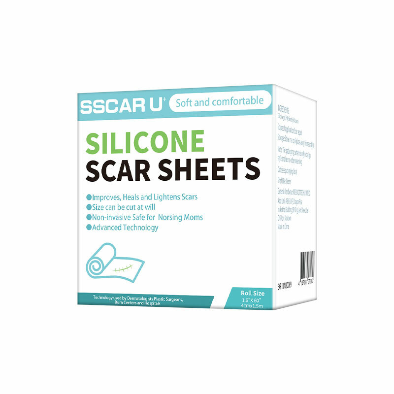 矽膠去疤修復貼 祛疤膏貼 袪疤貼(4cm x 1.5m)疤痕隱藏貼 自由裁剪祛疤貼 祛疤膏貼 剖腹產疤痕貼