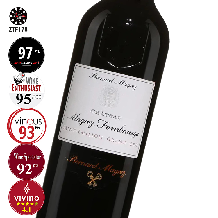 Chateau Magrez Fombrauge 2016 Saint Emilion Grand Cru