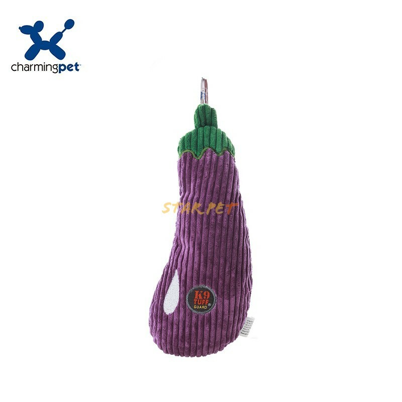 Charming Pet - Eggplant Dog Toys