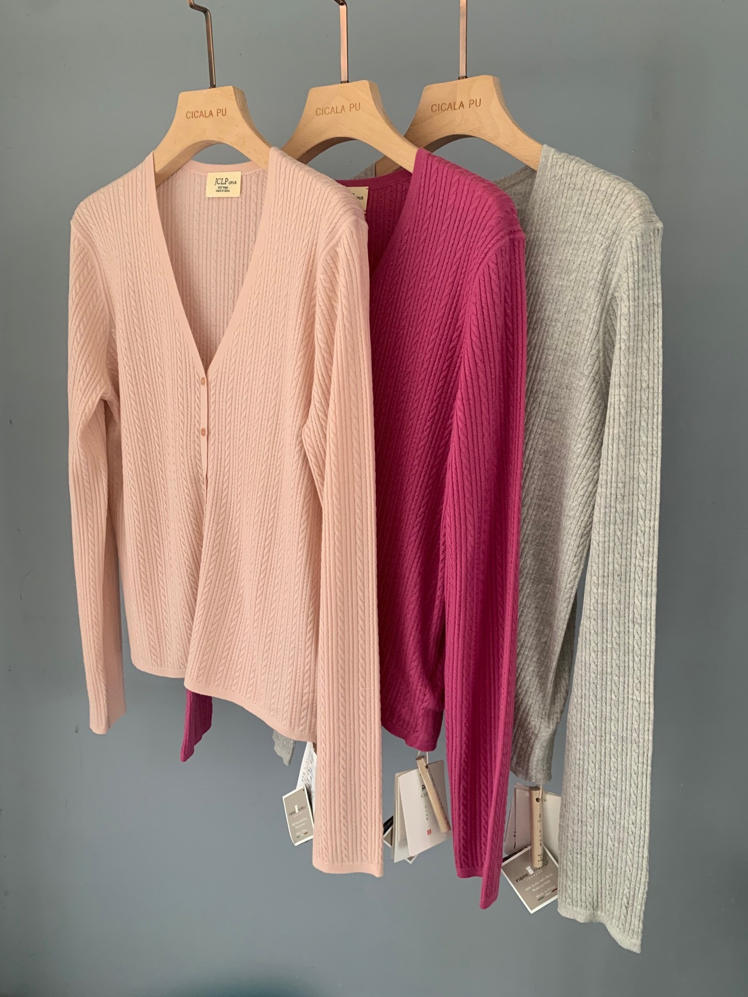 義大利 FIBRE NOBILI VERRONE紗線  超細緻160支羊毛 薄款外套