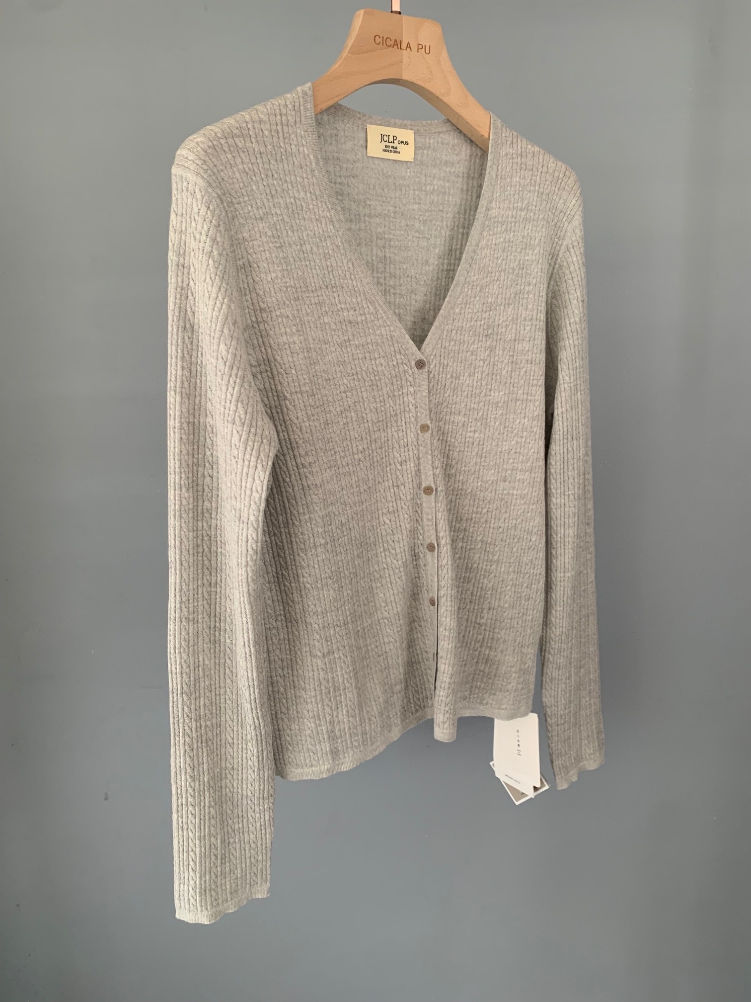 義大利 FIBRE NOBILI VERRONE紗線  超細緻160支羊毛 薄款外套