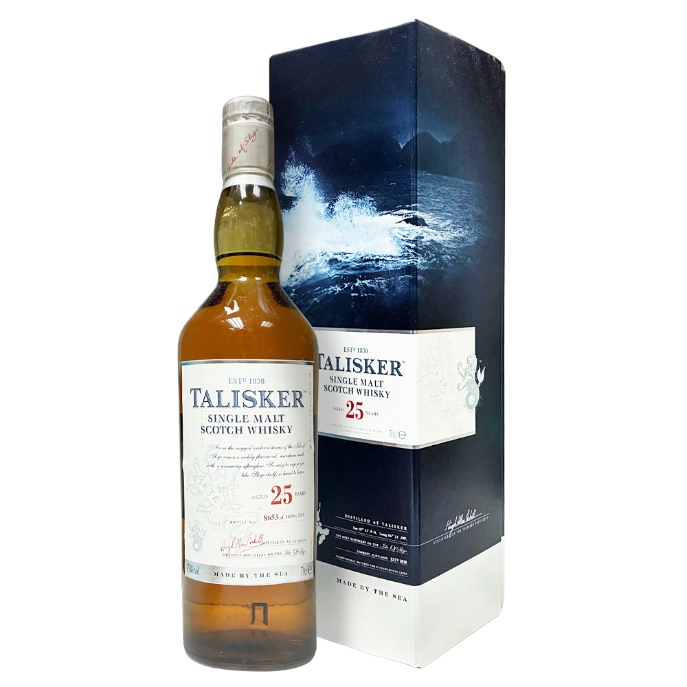 Talisker 25 Years Old Made by the Sea 2018 Bottled 45.8%
