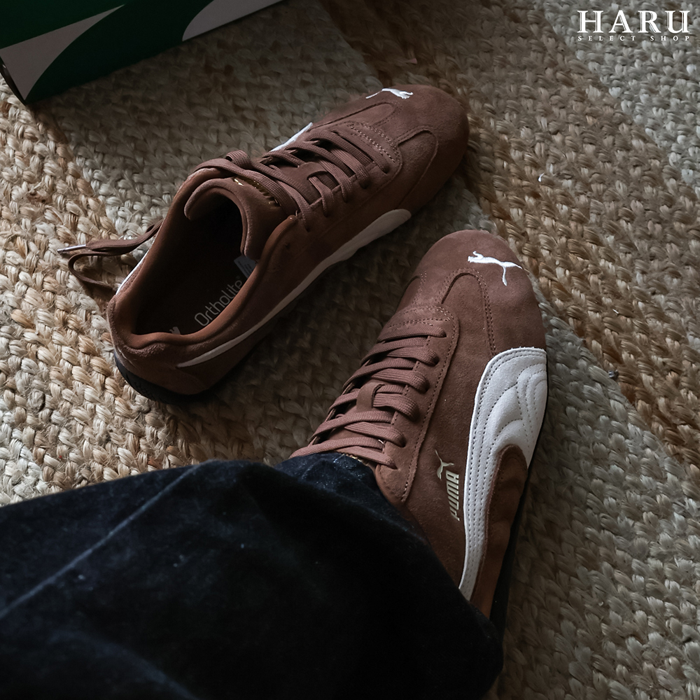 PUMA SPEEDCAT OG 咖啡棕 美拉德 朴彩英 ROSE' 同款 麂皮 金標 賽車鞋 男女同款 復古休閒鞋 398846-31