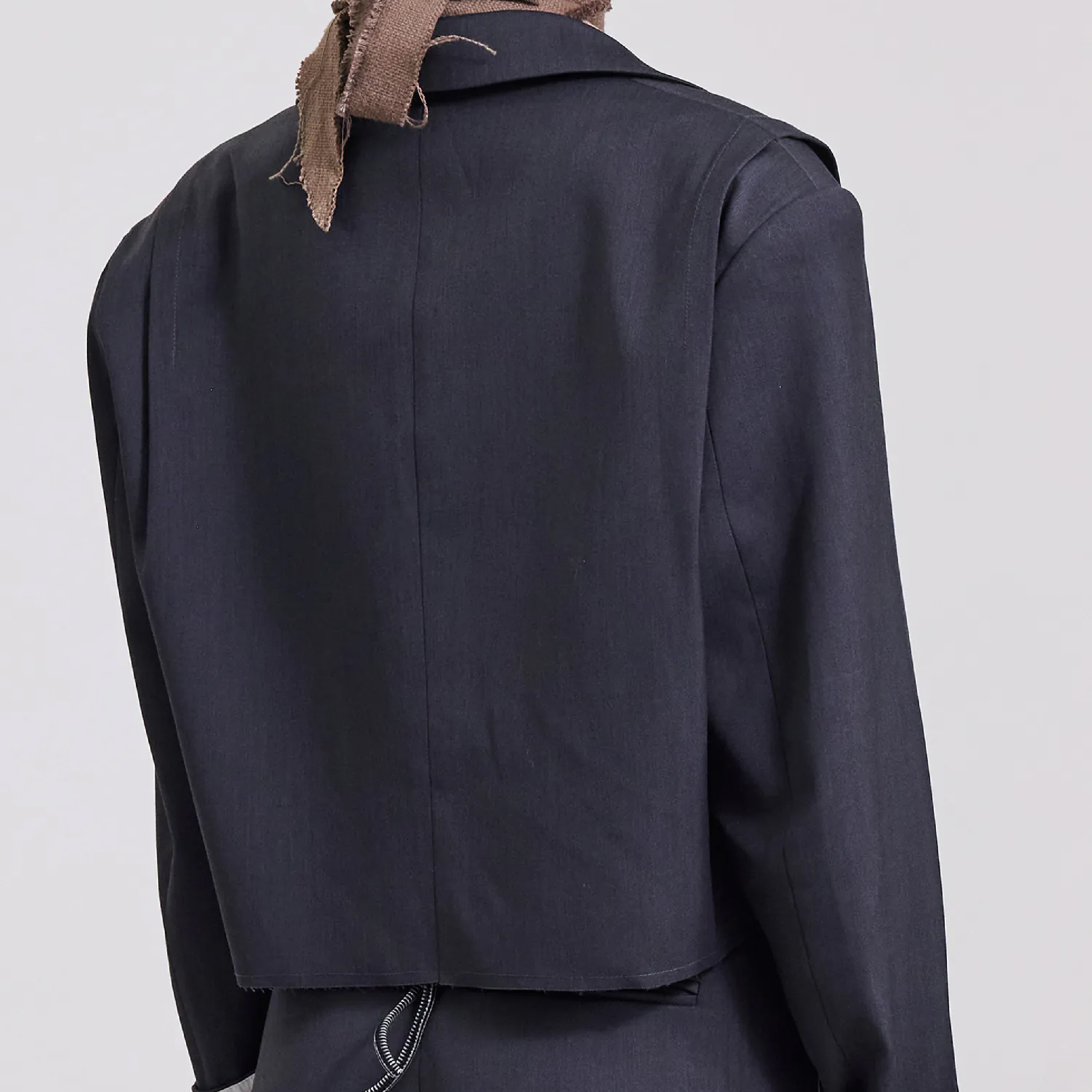 SILVER NINE 不收邊闊肩西外