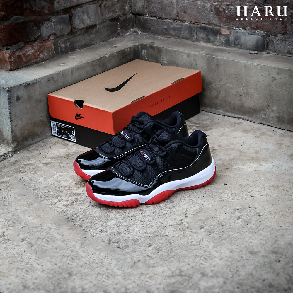 AIR JORDAN 11 LOW "BRED" 黑紅 AJ11 2025 籃球鞋 復古休閒鞋 男女生 FV5104-006 GS FV5121-006