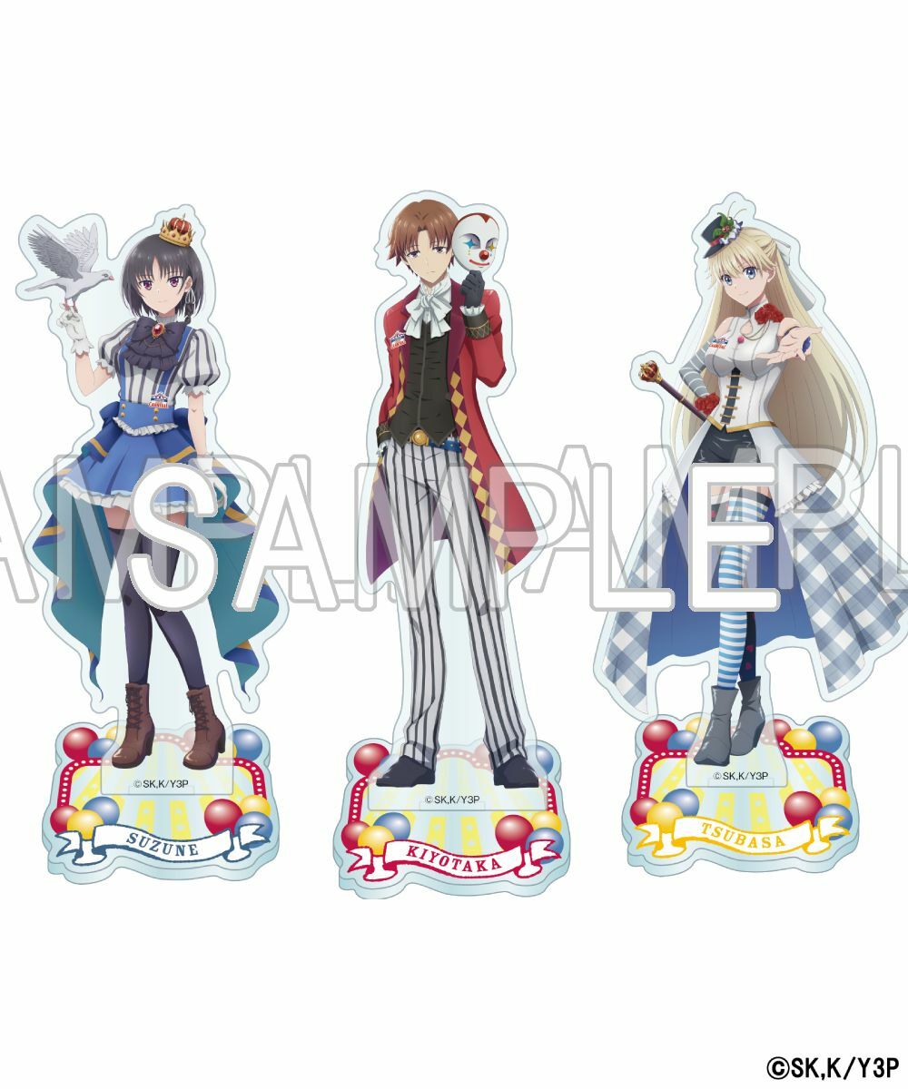 預購-『歡迎來到實力至上主義的教室』壓克力人形立牌 CARNIVAL ver. 系列【日本進口精品】