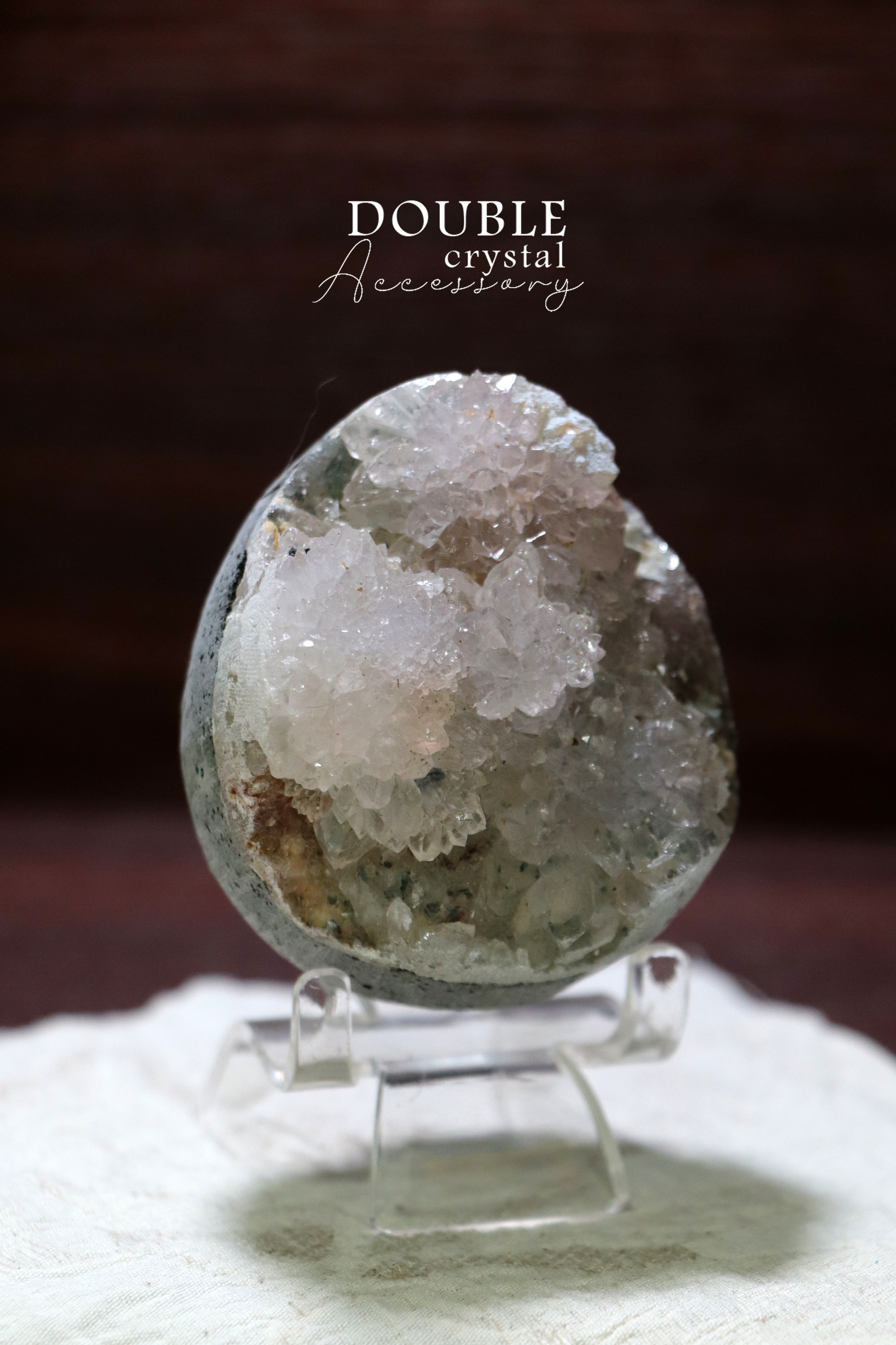 異象彩晶蛋系列｜粉綠花園(超美)