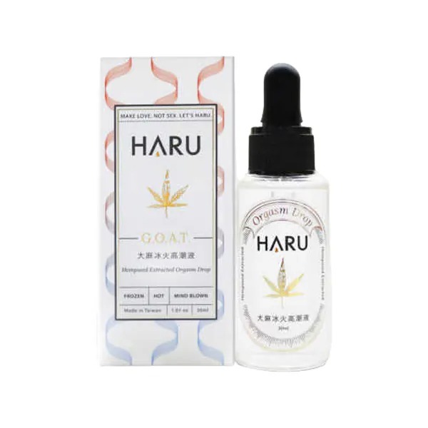HARU｜G.O.A.T. 大麻冰火高潮液示意圖