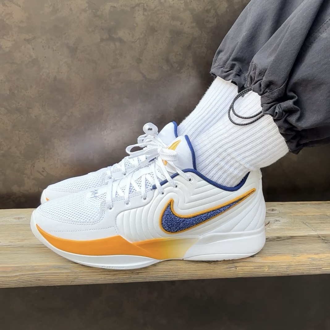 Nike JA 2 EP Murray State 白黃藍 絨布 XDR 莫蘭特 Ja Morant 實戰籃球鞋