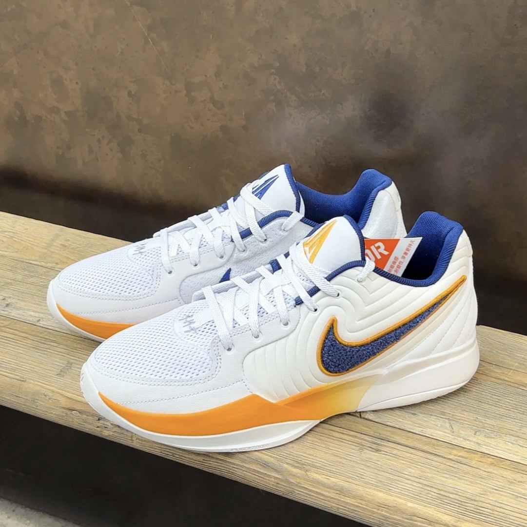 Nike JA 2 EP Murray State 白黃藍 絨布 XDR 莫蘭特 Ja Morant 實戰籃球鞋