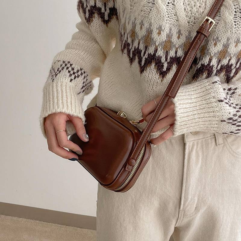 2022春夏新款 相機包 女生包包 韓國包包 女包 ins百搭 單肩包 潮流質感小方包 韓版復古迷你斜背包 156