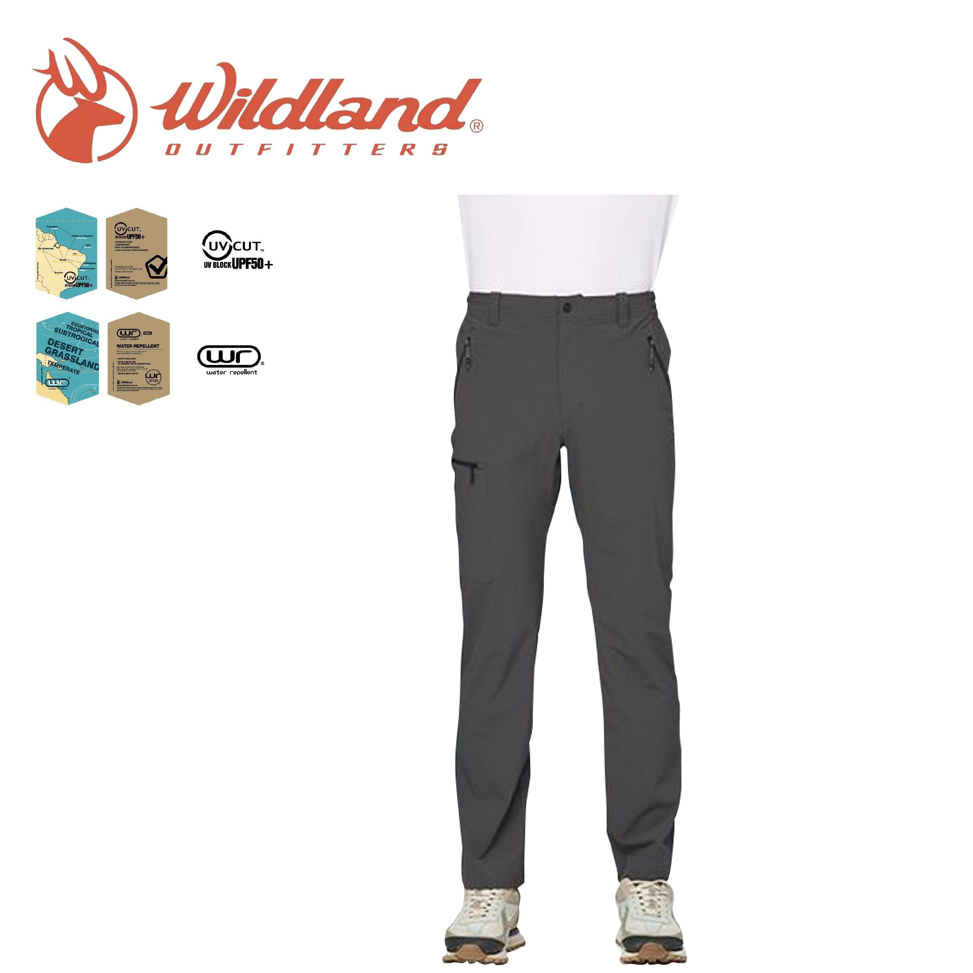 Wildland 荒野 男生彈性Dobby山系立裁長褲  男款 (2色) 21WB31332